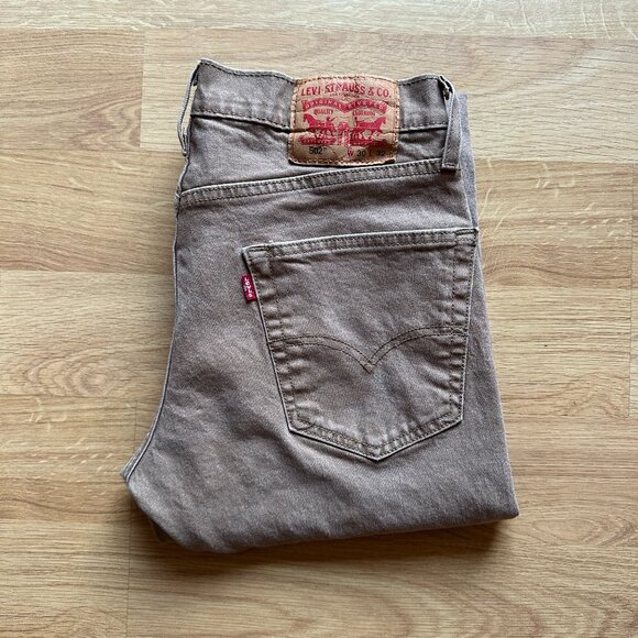 Levi's 502™ Taper Fit Men's Jeans - Otter Tan- 30x32 (1) - Picture 2 of 10